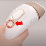 脱脱毛器　ブラウン　口コミ　シルクエキスパート　使い方　step3　電源ON毛器　ブラウン　口コミ　シルクエキスパート　使い方　step3　電源ON